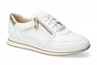 chaussure mephisto lacets leenie blanc